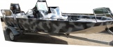 Водометная алюминиевая моторная лодка Гризли М