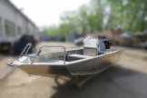 Водометная алюминиевая моторная лодка Гризли-47