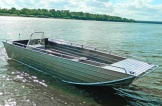 Водометная алюминиевая моторная лодка Гризли-52